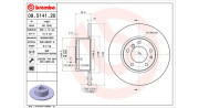 360406015500 Brzdový kotouč MAGNETI MARELLI