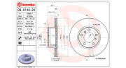 360406015700 Brzdový kotouč MAGNETI MARELLI