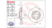 360406018200 Brzdový kotouč MAGNETI MARELLI