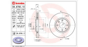 360406018900 Brzdový kotouč MAGNETI MARELLI