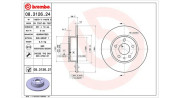 360406021100 Brzdový kotouč MAGNETI MARELLI