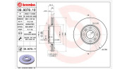 360406036600 Brzdový kotouč MAGNETI MARELLI