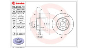 360406039200 Brzdový kotouč MAGNETI MARELLI