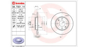 360406040800 Brzdový kotouč MAGNETI MARELLI