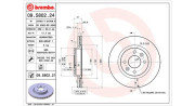 360406043100 Brzdový kotouč MAGNETI MARELLI