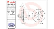 360406046500 Brzdový kotouč MAGNETI MARELLI