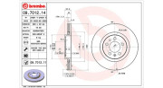 360406049500 Brzdový kotouč MAGNETI MARELLI