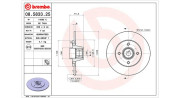 360406053100 Brzdový kotouč MAGNETI MARELLI