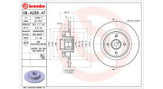 360406061000 Brzdový kotouč MAGNETI MARELLI