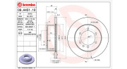 360406072200 Brzdový kotouč MAGNETI MARELLI