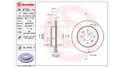 360406074000 MAGNETI MARELLI brzdový kotúč 360406074000 MAGNETI MARELLI