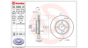 360406077800 Brzdový kotouč MAGNETI MARELLI