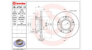 360406080300 Brzdový kotouč MAGNETI MARELLI