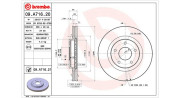 360406086800 MAGNETI MARELLI brzdový kotúč 360406086800 MAGNETI MARELLI