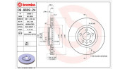 360406087000 Brzdový kotouč MAGNETI MARELLI