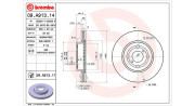 360406094500 Brzdový kotouč MAGNETI MARELLI