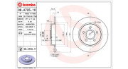 360406095500 Brzdový kotouč MAGNETI MARELLI