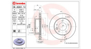 360406099500 Brzdový kotouč MAGNETI MARELLI