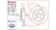 360406104700 Brzdový kotouč MAGNETI MARELLI