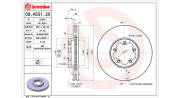 360406105400 Brzdový kotouč MAGNETI MARELLI