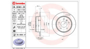 360406109600 Brzdový kotouč MAGNETI MARELLI