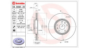 360406110200 Brzdový kotouč MAGNETI MARELLI