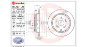 360406114300 Brzdový kotouč MAGNETI MARELLI