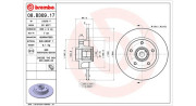 360406119000 Brzdový kotouč MAGNETI MARELLI