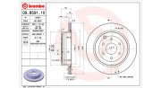 360406120900 Brzdový kotouč MAGNETI MARELLI