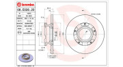 360406174400 Brzdový kotouč MAGNETI MARELLI