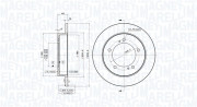 360406187700 MAGNETI MARELLI brzdový kotúč 360406187700 MAGNETI MARELLI