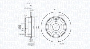 360406188900 Brzdový kotouč MAGNETI MARELLI