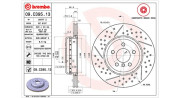 360406133004 Brzdový kotouč MAGNETI MARELLI