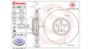 360406133904 Brzdový kotouč MAGNETI MARELLI