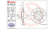 360406000305 Brzdový kotouč MAGNETI MARELLI