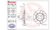 360406000905 Brzdový kotouč MAGNETI MARELLI