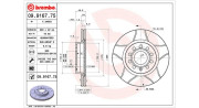 360406002005 Brzdový kotouč MAGNETI MARELLI