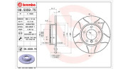 360406015905 Brzdový kotouč MAGNETI MARELLI