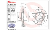 360406017405 Brzdový kotouč MAGNETI MARELLI