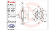 360406036605 Brzdový kotouč MAGNETI MARELLI