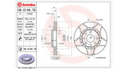 360406037505 Brzdový kotouč MAGNETI MARELLI