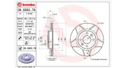 360406043105 Brzdový kotouč MAGNETI MARELLI