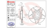 360406050605 Brzdový kotouč MAGNETI MARELLI