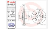 360406099405 Brzdový kotouč MAGNETI MARELLI