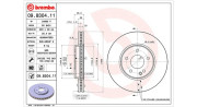 360406006401 Brzdový kotouč MAGNETI MARELLI