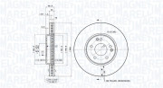 360406006801 Brzdový kotouč MAGNETI MARELLI