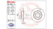 360406013001 Brzdový kotouč MAGNETI MARELLI