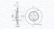 360406014601 Brzdový kotouč MAGNETI MARELLI