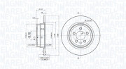 360406014701 Brzdový kotouč MAGNETI MARELLI