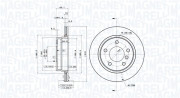 360406016601 Brzdový kotouč MAGNETI MARELLI